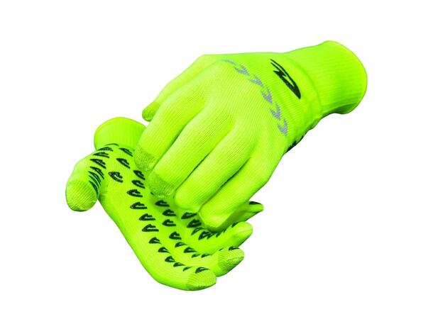 DeFeet Reflector Duragloves ET Hansker Neongul Str.M